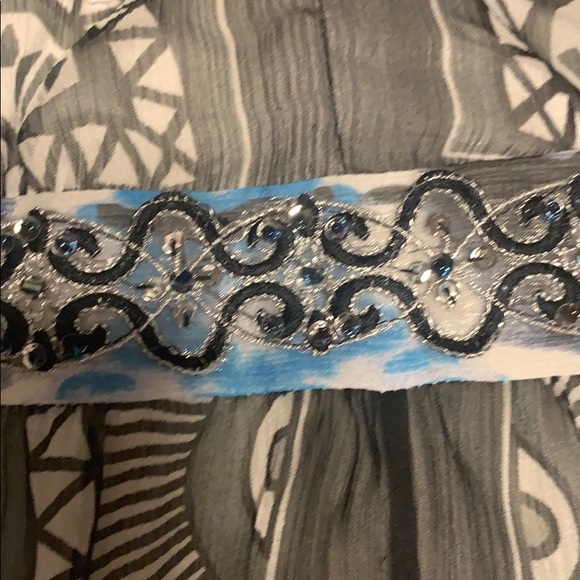 Whimsical blue goddess maxi - Picture 7 of 8